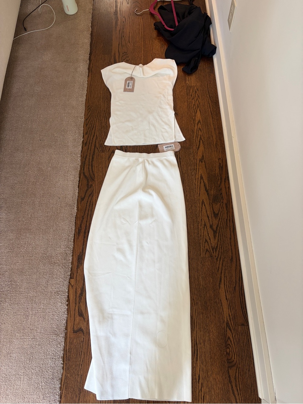 Meshki Cream Two-Piece Maxi Set - Picture 2 of 4